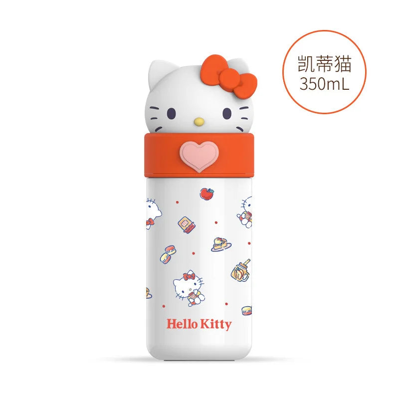 Good-Looking Cartoon Hello Kittys Kuromi My Melody Child Cup Maintain Temperature Cup Compact and Portable Fashion Festival Gift