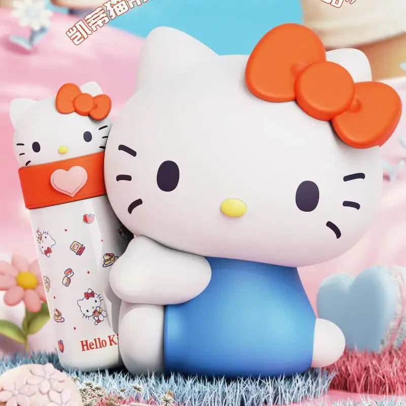 Good-Looking Cartoon Hello Kittys Kuromi My Melody Child Cup Maintain Temperature Cup Compact and Portable Fashion Festival Gift