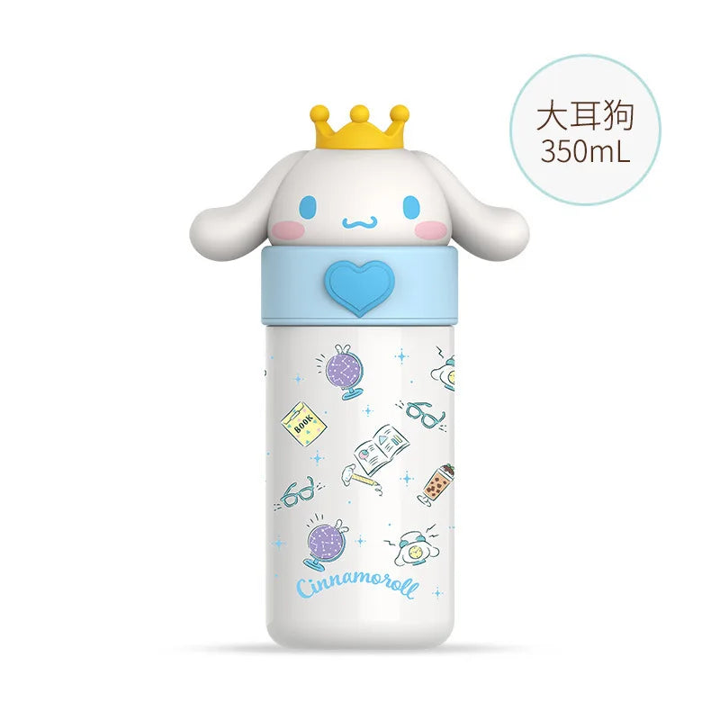 Good-Looking Cartoon Hello Kittys Kuromi My Melody Child Cup Maintain Temperature Cup Compact and Portable Fashion Festival Gift